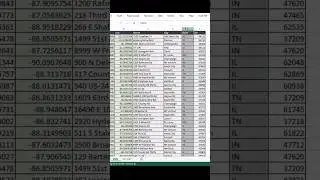 Get Address from Latitude and Longitude using Excel