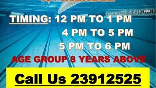 Capital Gym Men Summer Swimming Classes Started for Kids