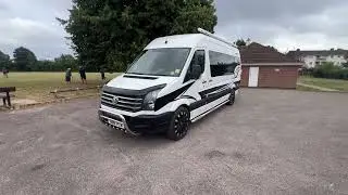 Stunning High Spec VW Crafter, 4 Berth, 5 Belted seats with huge fixed rear double bed