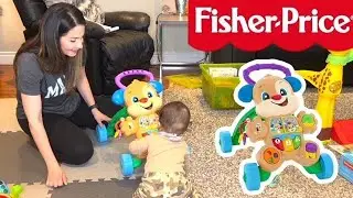 Unboxing Fisher Price Dog Walker for Babies