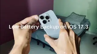 iOS 17.3 Battery Review After 1 Month | Hindi