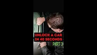 Unlock a car in 40 seconds PART3 #shorts