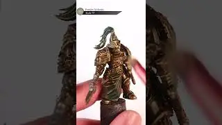 Painting Gold Forge World Custodes 