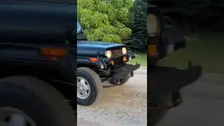 Heck Yeah! The 1994 Jeep Wrangler rides again! #jeep #jeepyj #jeepwrangler #restoration #automobile