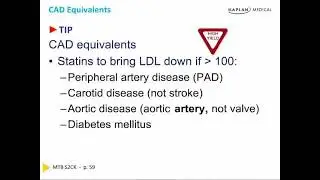 Coronary Artery Disease : Part 3 Treatment
