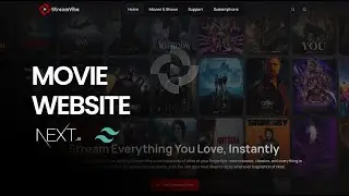 Next.js movie website 