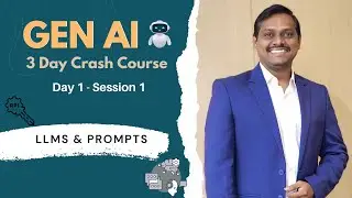GenAI 3 Day Crash Course - Day1 Session1