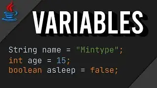 Variables in JAVA! | (simple & easy)