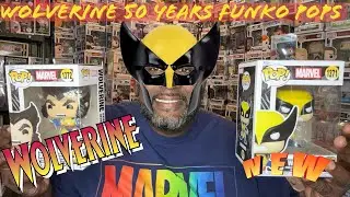 New Wolverine 50 Years Funko Pops