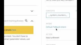 Dialogflow context explained - input and output context - dialogflow scenes