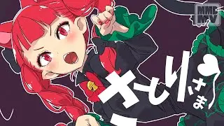 【お燐ちゃんダンス🐈】旦那様とのラブラブ・ラブソング【東方MMD/釘宮理恵)】 #踊ってみた