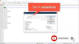 Notepad++ Tricks With Database Statement