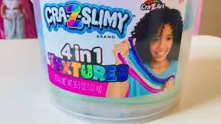 Cra-Z-Slimy 4 in 1 Textures | Satisfying | Slime Kits | Target Find