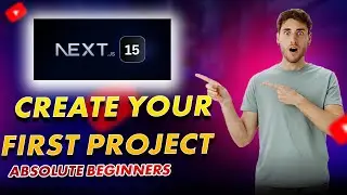 How to Create your First Next.JS 15 Project in Cursor AI