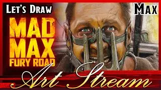 Let's Draw Mad Max | Art Tribute Giveaway! | Future, Cyber & Chrome!