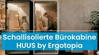 Moderne Bürokabinen für weniger Lärm und mehr Fokus