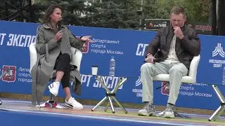 Alina Zagitova 2022.09.11 Moscow 875 Years Interview