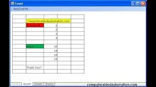 ALTERNATIVE WAY TO DISPLAY EXCEL SHEET INSIDE VB FORM