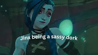 (Arcane) Jinx being silly goofy psycho in Act Two