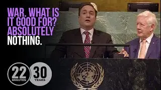 Bob Rae and Mark Critch tour the UN