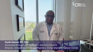 A Future #Immune2Cancer: CRI Scientific Advisory Council Associate Director Dr. Kunle Odunsi