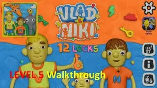 Vlad Niki 12 Locks Level 5 Walkthrough [RUD Present]