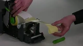 Bizerba XC II Pro etiket ve fiş rulosu değiştirme