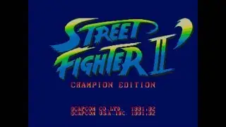 Street Fighter II Champion Edition - Intro ( Rendered in 4K )