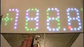 Подробно о настройках. Большие плавные часы Arduino & WS2812 flowing clock
