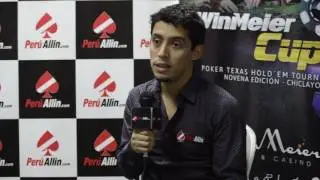 Entrevista a Diego Ventura durante la 1° Fecha de la Winmeier Cup - 2017