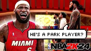 My LEBRON JAMES BUILD has COMP STAGE PLAYERS CRYING on NBA 2K24