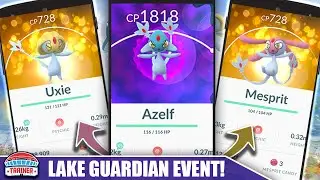 THE BEST REMOTE RAID EVENT! *LAKE GUARDIAN TRIO* & SHINY GOLDEEN INCOMING! LEGENDS | Pokémon GO