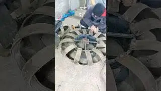 Сборка колеса для пневмохода