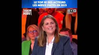 Les acteurs les mieux payés!