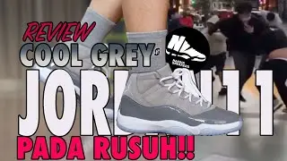 Sepatu ini Jadi rebutan di luar!!! - Jordan 11 Cool Grey