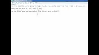How to remove the underline from links in Dreamweaver