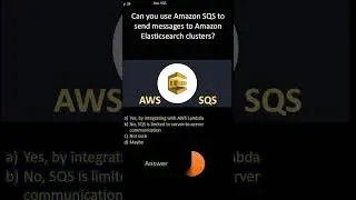 AWS SQS| Use SQS to send messages to Amazon Elasticsearch clusters?