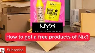 How get a free Products of Nix Cosmetics.💄