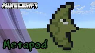 Minecraft Pixel Art Tutorial - Metapod (Pokémon)