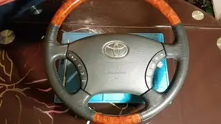 Как заменить светодиоды кнопок руля TOYOTA IPSUM, ALPHARD, LAND CRUISER