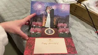 Donald & Melania Dancing Anniversary Card