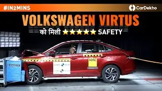 Volkswagen Virtus Awarded 5-Stars In Safety | 