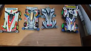 UNBOXING Tamiya mini 4wd buatan AULDEY vanguard sonic - ray stinger - neo tridagger - beat magnum