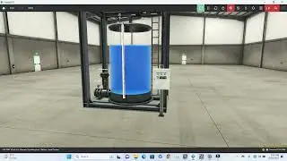 Siemens Tia Portal V18 with Factory I/O Filling Tank
