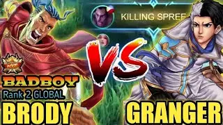 Brody top global | Brody gameplay mobile legends | Brody top global 2021