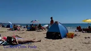 Canford Cliffs Poole July 2022 South Coast of UK