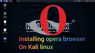 how to install Opera on Kali Linux