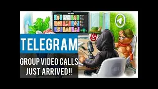 BIG NEWS!!  VIDEO CALLING AND SCREEN SHARING NOW ON TELEGRAM GROUPS !!