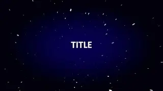 Simple Title animation || Natron tutorial ||Text animation