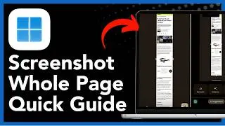 How to Take a Scrolling Screenshot in Windows 10/11 - Capture Full Web Pages